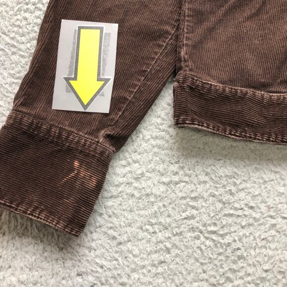 Tommy Hilfiger Jeans Brown Corduroy Trucker Jacket Womens XL Brown - Picture 4 of 10